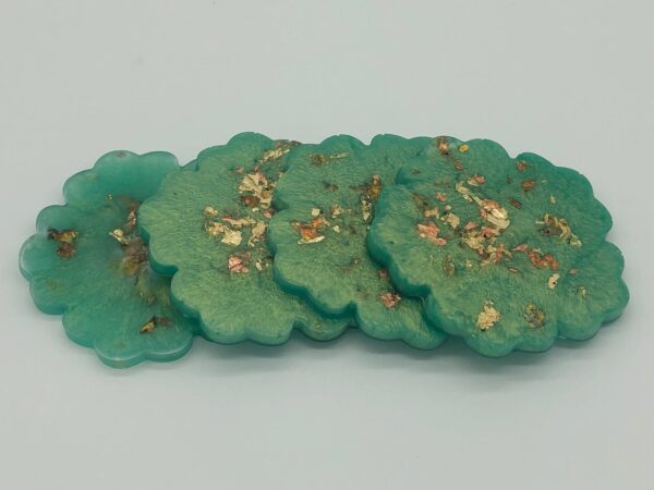 Create Set of Four Resin Coasters - June 7th
