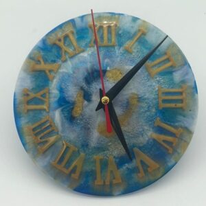 6.5” Resin Clock (battery included)