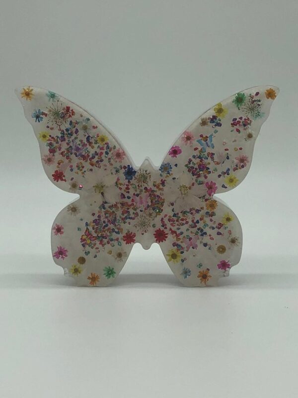 Multicolor Flower Butterfly